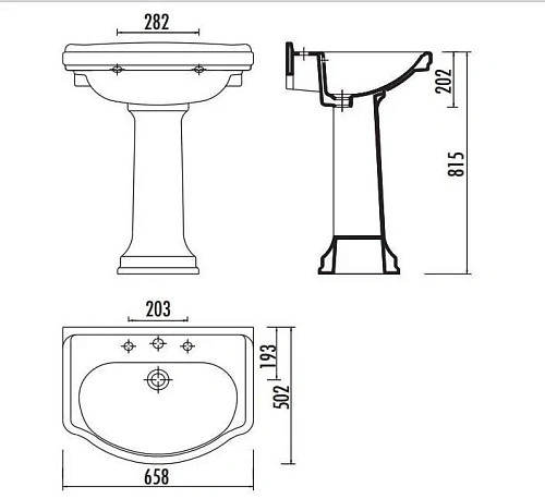 Раковина Creavit Klasik KL065-00PR00E-PB00 карамель/золото декор 65 см Раковина Creavit Klasik KL065-00PR00E-PB00 карамель/золото декор 65 см