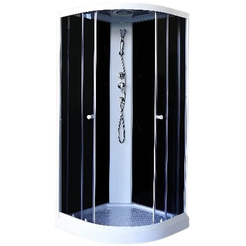 Душевая кабина Parly EC1031 1000x1000 профиль белый, стекло тонированное Душевая кабина Parly EC1031 1000x1000 профиль белый, стекло тонированное