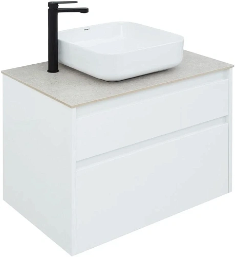 Тумба под раковину Aquanet Nova Lite 75 белый (2 ящика) 00242272 Тумба под раковину Aquanet Nova Lite 75 белый (2 ящика) 00242272