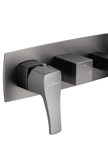 Смеситель для ванны Wonzon & Woghand FLEX встраиваемый, темный графит (WW-88889072-BGM) Смеситель для ванны Wonzon & Woghand FLEX встраиваемый, темный графит (WW-88889072-BGM)