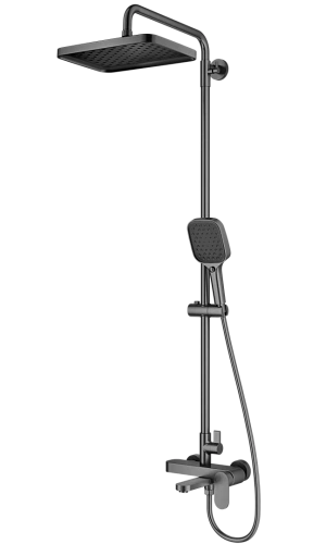 Душевая система Raglo R50.24.09, графит Душевая система Raglo R50.24.09, графит