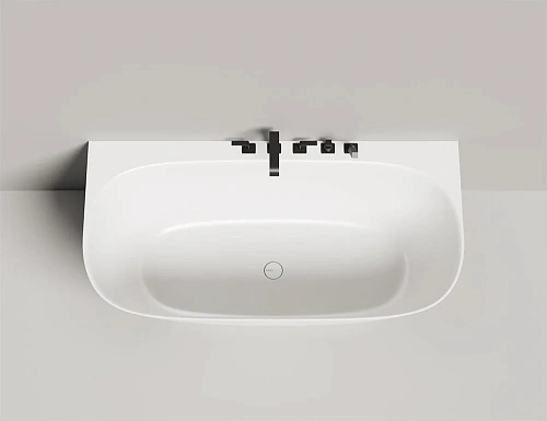 Ванна из искусственного камня Salini SOFIA WALL 160x80 102527MN покраска по RAL снаружи Ванна из искусственного камня Salini SOFIA WALL 160x80 102527MN покраска по RAL снаружи