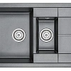 Кухонная мойка Granula 7802, ЧЁРНЫЙ, кварц 775х495 Кухонная мойка Granula 7802, ЧЁРНЫЙ, кварц 775х495