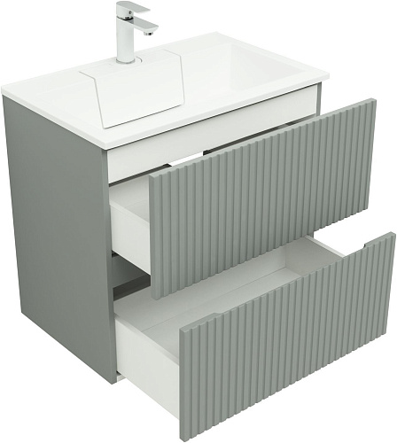 Тумба под раковину Aquanet Джейн 70 мисти грин 00313317 напольная/подвесная Тумба под раковину Aquanet Джейн 70 мисти грин 00313317 напольная/подвесная