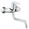 Смеситель для кухни GROHE Eurodisc, настенный, хром (33772001)