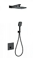 Душевая система Wonzon & Woghand с термостатом, встраиваемая, черный матовый (WW-D2017-B-MB) Душевая система Wonzon & Woghand с термостатом, встраиваемая, черный матовый (WW-D2017-B-MB)