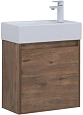 Тумба под раковину Aquanet Nova Lite 50 дуб рустикальный (1 дверца) 00298855 Тумба под раковину Aquanet Nova Lite 50 дуб рустикальный (1 дверца) 00298855
