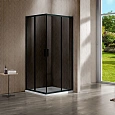 Душевой уголок Vincea Garda VSS-1G9012CGB, 1200x900, черный, стекло тонированное Душевой уголок Vincea Garda VSS-1G9012CGB, 1200x900, черный, стекло тонированное