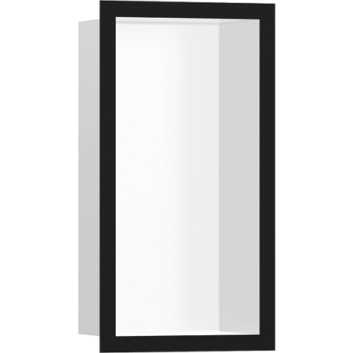 Настенный короб Hansgrohe XtraStoris Individual, с дизайнерской рамой, 30х15х10 см 56096670, матовый Настенный короб Hansgrohe XtraStoris Individual, с дизайнерской рамой, 30х15х10 см 56096670, матовый
