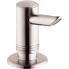 Картинка анонса товара «дозатор жидкого мыла hansgrohe a41 40418800, под сталь»