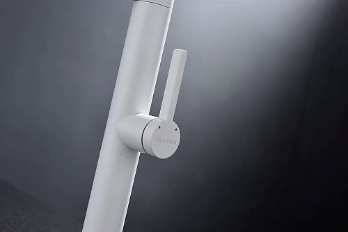 Смеситель для кухни Paulmark LEADER белый матовый Le214101-WH Смеситель для кухни Paulmark LEADER белый матовый Le214101-WH