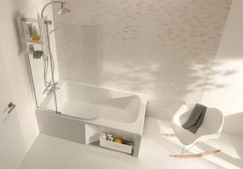 Акриловая ванна Jacob Delafon Bain-Douche Malice 170х90 E6D065R-00 Акриловая ванна Jacob Delafon Bain-Douche Malice 170х90 E6D065R-00