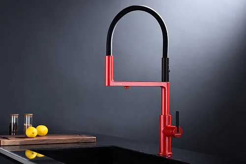 Смеситель для кухни Paulmark Tornado пламя To213402-FI Смеситель для кухни Paulmark Tornado пламя To213402-FI