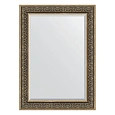Зеркало в багетной раме Evoform Exclusive BY 3475 79 x 109 см, вензель серебряный Зеркало в багетной раме Evoform Exclusive BY 3475 79 x 109 см, вензель серебряный
