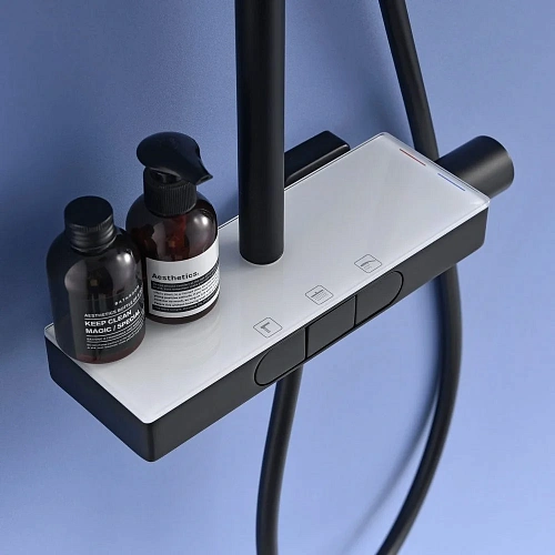 Душевая система Black&White UK5010В Matt Black 5010ВUK Душевая система Black&White UK5010В Matt Black 5010ВUK