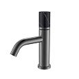 Смеситель для раковины Boheme Stick 121-GM-MR-B GUN METAL MRAMOR BLACK Смеситель для раковины Boheme Stick 121-GM-MR-B GUN METAL MRAMOR BLACK