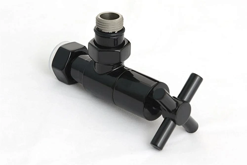 Вентиль Сунержа угловой крест G 1/2 НР х G 3/4 НГ 9017-1408-1234 RAL 9017 Транспортный черный Вентиль Сунержа угловой крест G 1/2 НР х G 3/4 НГ 9017-1408-1234 RAL 9017 Транспортный черный