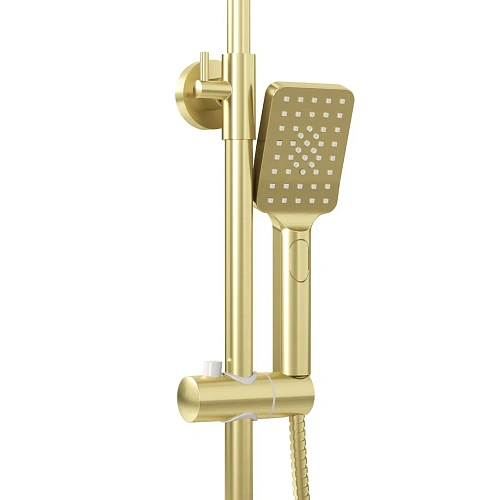 Душевая система GROSSMAN Cosmo 500.K35.02.320 золото сатиновый Душевая система GROSSMAN Cosmo 500.K35.02.320 золото сатиновый