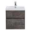 Картинка анонса товара «тумба под раковину belbagno pietra mini-500as-2c-so-pt stone подвесная 494x395»