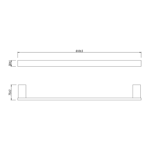 Полотенцедержатель Lemark SMOOTH LINE одинарный, графит 9786024 Полотенцедержатель Lemark SMOOTH LINE одинарный, графит 9786024