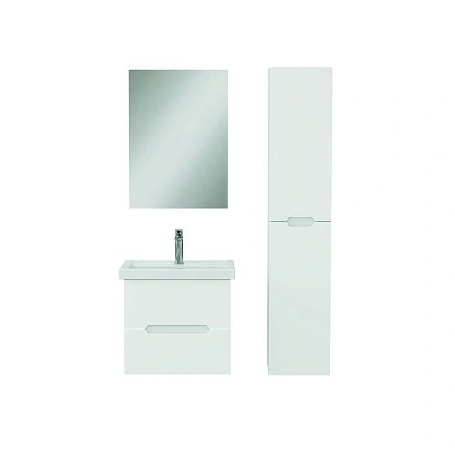 Тумба под раковину Onika Айленд 60 см 106161 подвесная, белая (для Фостер 60) Тумба под раковину Onika Айленд 60 см 106161 подвесная, белая (для Фостер 60)