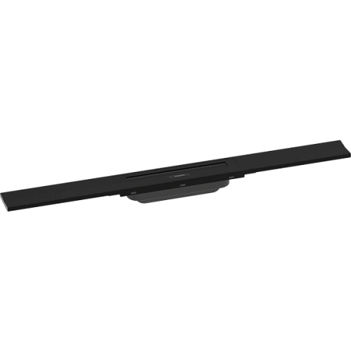 Решетка для водоотводящего желоба Hansgrohe RainDrain Flex, 70 см, укорачиваемая 56043670, матовый ч Решетка для водоотводящего желоба Hansgrohe RainDrain Flex, 70 см, укорачиваемая 56043670, матовый ч