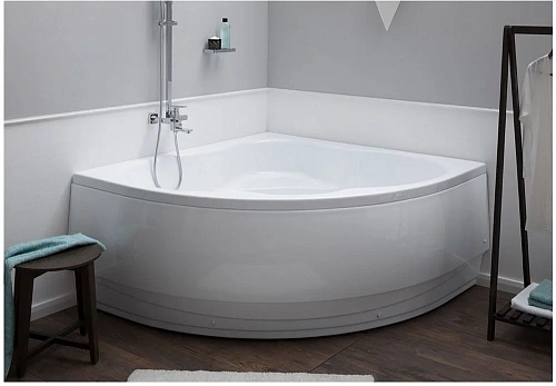 Акриловая ванна Aquanet Santiago 160x160 (каркас + смеситель Grohe BauEdge 2511700A) 00204034 + 00169186 + 00240613 Акриловая ванна Aquanet Santiago 160x160 (каркас + смеситель Grohe BauEdge 2511700A) 00204034 + 00169186 + 00240613