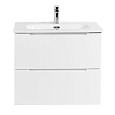Детальная картинка товара «тумба под раковину belbagno etna-700-2c-so-bl-p bianco lucido подвесная 700x455»
