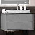 Тумба под раковину Opadiris Луиджи 90 подвесная, серый матовый, вар. 2 (под раковину CeraStyle Ibiza 91) 00-00005940 Тумба под раковину Opadiris Луиджи 90 подвесная, серый матовый, вар. 2 (под раковину CeraStyle Ibiza 91) 00-00005940