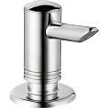 Дозатор жидкого мыла Hansgrohe A41 40418000, хром Дозатор жидкого мыла Hansgrohe A41 40418000, хром