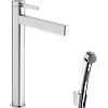 Смеситель для раковины Hansgrohe Finoris 260 со сливным гарнитуром и гигиеническим душем 76220000, х Смеситель для раковины Hansgrohe Finoris 260 со сливным гарнитуром и гигиеническим душем 76220000, х