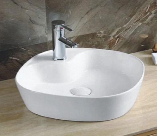 Раковина CeramaLux 9442 накладная, белый Раковина CeramaLux 9442 накладная, белый