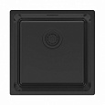 Кухонная мойка Paulmark YUNI 44 UN YU44-MBN, матовый черный NANO-PVD, 440х440мм Кухонная мойка Paulmark YUNI 44 UN YU44-MBN, матовый черный NANO-PVD, 440х440мм