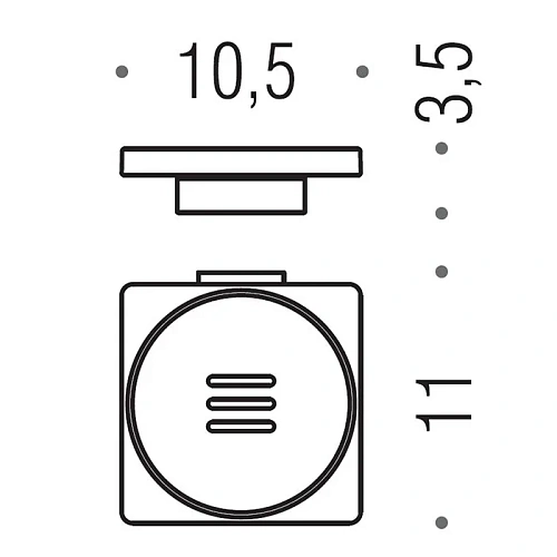 Мыльница Colombo MiniQ B5001.NM-RNE подвесная, черный матовый/черная резина Мыльница Colombo MiniQ B5001.NM-RNE подвесная, черный матовый/черная резина