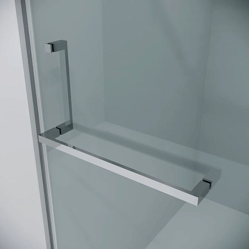 Душевая дверь GROSSMAN Pragma 100.K33.03.110.10.00 (110x195) хром, стекло прозрачное Душевая дверь GROSSMAN Pragma 100.K33.03.110.10.00 (110x195) хром, стекло прозрачное