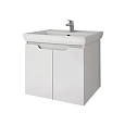 Тумба под раковину DREJA Q (D), 55 см, подвесная, 2 дверцы, белый глянец 99.1007 Тумба под раковину DREJA Q (D), 55 см, подвесная, 2 дверцы, белый глянец 99.1007