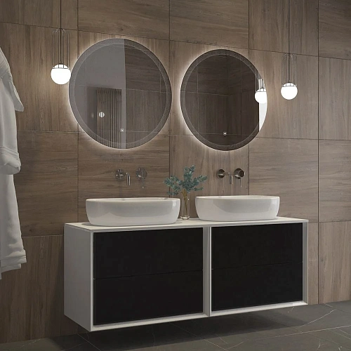 Зеркало CEZARES ECO с лазерной гравировкой подсветкой и сенсорным выключателем CZR-SPC-ECO-600-LED-TCH 600x30 Зеркало CEZARES ECO с лазерной гравировкой подсветкой и сенсорным выключателем CZR-SPC-ECO-600-LED-TCH 600x30