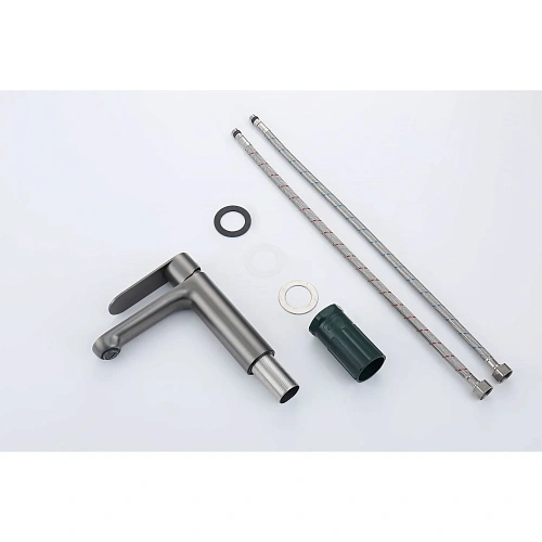 Смеситель для раковины Splenka S222.10.09, графит Смеситель для раковины Splenka S222.10.09, графит