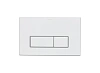 Клавиша смыва Boheme нержавеющая сталь Matt White (для 666) 669-MW белый Клавиша смыва Boheme нержавеющая сталь Matt White (для 666) 669-MW белый