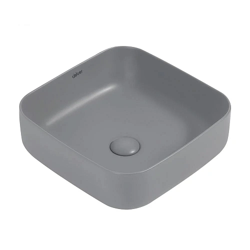 Раковина ABBER Rechteck AC2211MG накладная, серая матовая Раковина ABBER Rechteck AC2211MG накладная, серая матовая