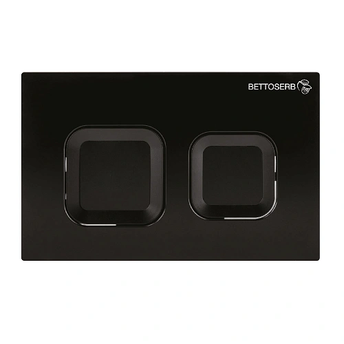 Клавиша смыва BETTOSERB SMART 40006471 черный матовый Клавиша смыва BETTOSERB SMART 40006471 черный матовый
