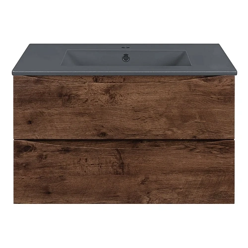 Тумба под раковину Vincea Mia 750 VMC-2MC750RW подвесная, 2 выкатных ящика soft close, R.Wood Тумба под раковину Vincea Mia 750 VMC-2MC750RW подвесная, 2 выкатных ящика soft close, R.Wood