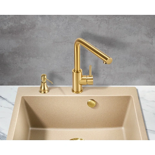 Смеситель для кухни Milacio Ultra ( MCU.555.GD ) золото Смеситель для кухни Milacio Ultra ( MCU.555.GD ) золото