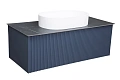 Тумба под раковину LA FENICE TERRA Blu Grigio синяя 100 FNC-01-TER-BG-100 Тумба под раковину LA FENICE TERRA Blu Grigio синяя 100 FNC-01-TER-BG-100
