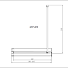 Душевая перегородка VinceaWalk-In HR VSW-4HR100CL, 1000x2000, хром, стекло прозрачное Душевая перегородка VinceaWalk-In HR VSW-4HR100CL, 1000x2000, хром, стекло прозрачное