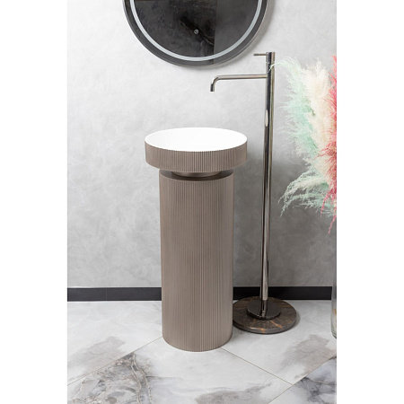 Раковина Armadi Art Corian 400x130 DELMAR накладная рифленая 801-R-D Раковина Armadi Art Corian 400x130 DELMAR накладная рифленая 801-R-D