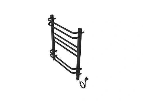 Полотенцесушитель электрический Aquatek Бетта П7 500х700 мм, черный муар AQ EL KRC0770BL Полотенцесушитель электрический Aquatek Бетта П7 500х700 мм, черный муар AQ EL KRC0770BL