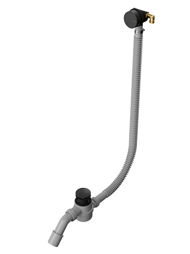 Слив-перелив WHITECROSS FILL D1102BL черный матовый Слив-перелив WHITECROSS FILL D1102BL черный матовый