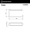 Держатель туалетной бумаги WHITECROSS Cubo CU2460BL черный матовый Держатель туалетной бумаги WHITECROSS Cubo CU2460BL черный матовый