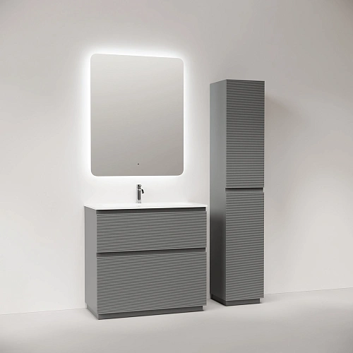 Тумба под раковину SANCOS Folk Floor FL90FES 890х445х850 Ergraut soft, напольная Тумба под раковину SANCOS Folk Floor FL90FES 890х445х850 Ergraut soft, напольная